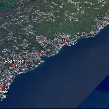 With Direct Sea View, Free Parking And Close To Beaches And Promenade Lägenhet Lovran